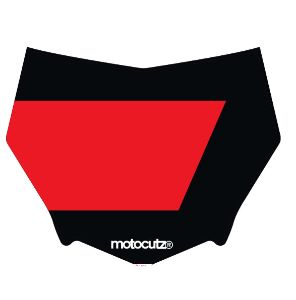 Custom Motocutz plate and Decal