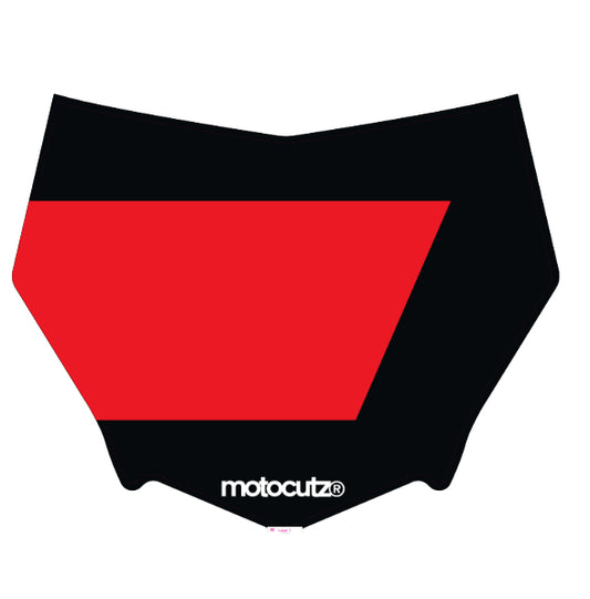 Custom Motocutz plate and Decal