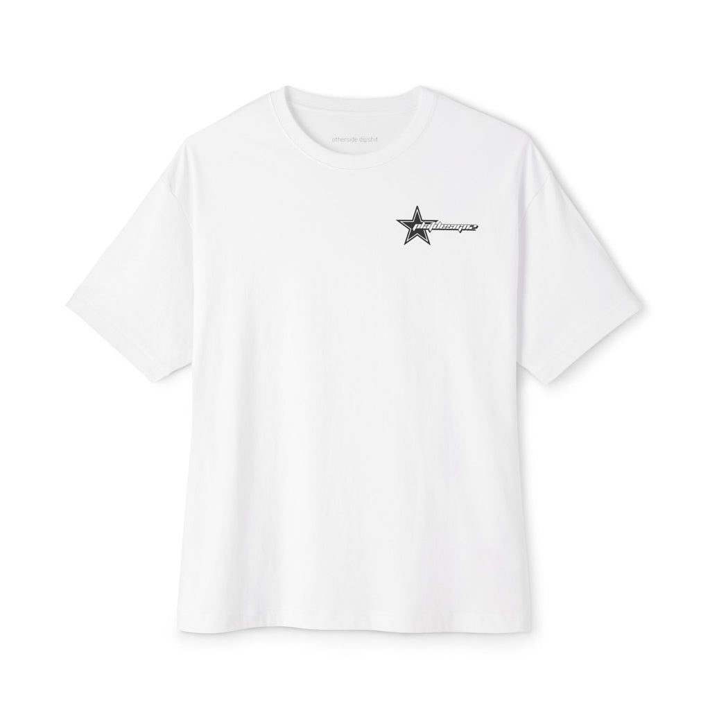Unisex Oversized Boxy Tee with Star Design - Casual, Comfortable, Streetwear, Gift for Him/Her, Summer Essentials
