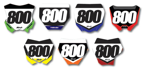 Mini motocutz/ Dirtbike front plate 3"